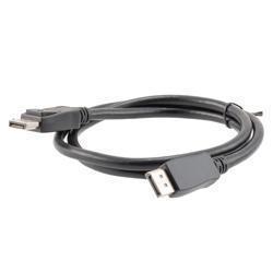 DisplayPort数字音视频线缆组件，支持DisplayPort 2.0规定的16K与HDR，公头/公头，PVC护套，黑，3米的图片