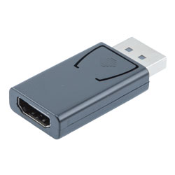 DisplayPort 公头转 HDMI 母头适配器，直列式，直通，1080P的图片