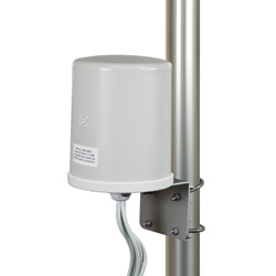 2.4GHz~2.5GHz/5.1GHz~7.2GHz 6/6dBi WiFi6e 6×6 MIMO户外级全向天线，6个0.9米长RG58同轴尾线上带反极性TNC公头连接器的图片