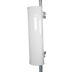 5925-7125 MHz，17 dBi，Wifi MIMO 扇形天线，90 度，+/-45 双极化，2 端口，N 型母头连接器的图片