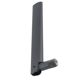 617MHz~960MHz/1710MHz~2700MHz/3300MHz~5850MHz 1~4dBi，4G/5G WiFi 6胶棒/终端天线，带SMA公头连接器的图片
