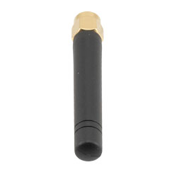 698MHz~960MHz/1710MHz~2700MHz便携式胶棒天线，1~3dBi，IP67防护等级，4G/LTE/蜂窝，带刚性SMA公头连接器的图片