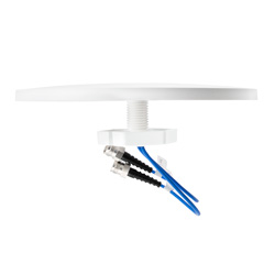 698-960 MHz / 1350-2700 MHz / 3300-4200 MHz低PIM级HH-pol MIMO全向吸顶天线，外观小巧，增益：1.5-6 dBi，2个4.3-10母连接器的图片