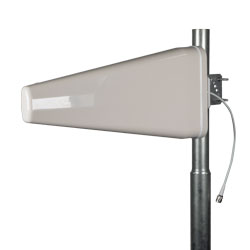 790 MHz-960 MHz/1710 MHz-2170 MHz/2300 MHz-2700 MHz，11 dBi，对数周期天线，垂直极化，高增益，N型母头连接器的图片
