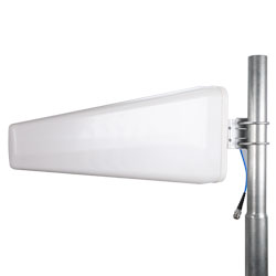 698-960 MHz/1710-2700 MHz/3300-6000 MHz，10/11 dBi，对数周期天线，低PIM，垂直极化，N型母头连接器的图片