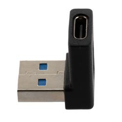USB 3.0转接头，A公至C母，下弯角的图片