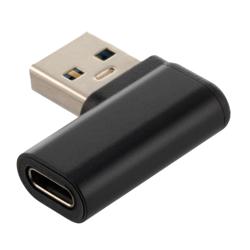 USB 3.0转接头，A公至C母，左弯角的图片