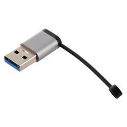 USB 3.0转接头，A公至C母，带绳的图片