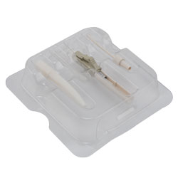 拼接连接器套件，LC 多模 0.9mm OM1 米色，带 10 件连接器的图片
