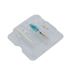 拼接连接器套件，LC 多模 0.9mm OM4 水蓝色，带 10 件连接器的图片