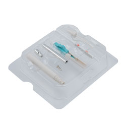 拼接连接器套件，LC 多模 3.0mm OM4 水蓝色，带 10 件连接器的图片
