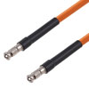 75 欧姆 6G SDI HD-BNC 公头到 HD-BNC 公头电缆组件，使用 1694A-OR 同轴电缆，10 英尺的图片