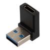 USB 3.0转接头，A公至C母，下弯角的图片